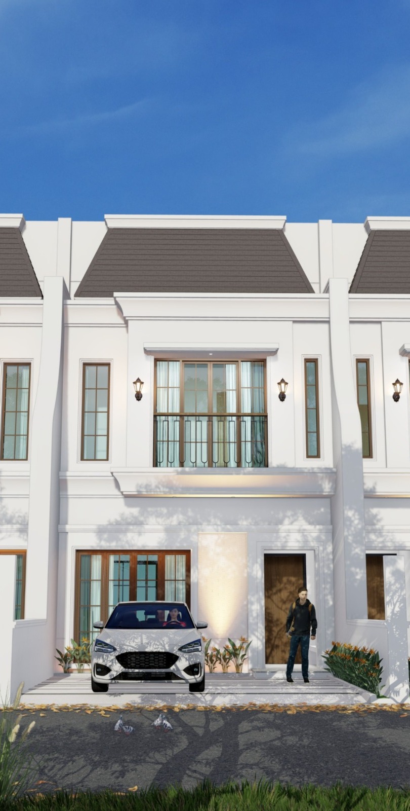 Hunian 2 lantai dipondok Surya dekat RS sufina azis