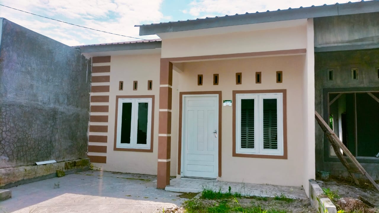 Rumah subsidi dengan kavling luas di sei mencirim