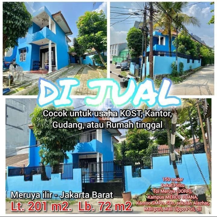 Jual rumah Komplek Taman Meruya Ilir, Meruya Utara, Kembangan