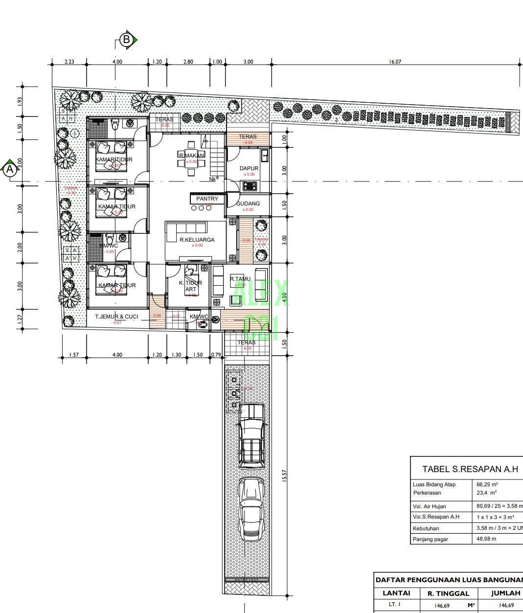 Rumah Pribadi Sebrang Mall Kota Kasablanka Palbatu Menteng Dalam