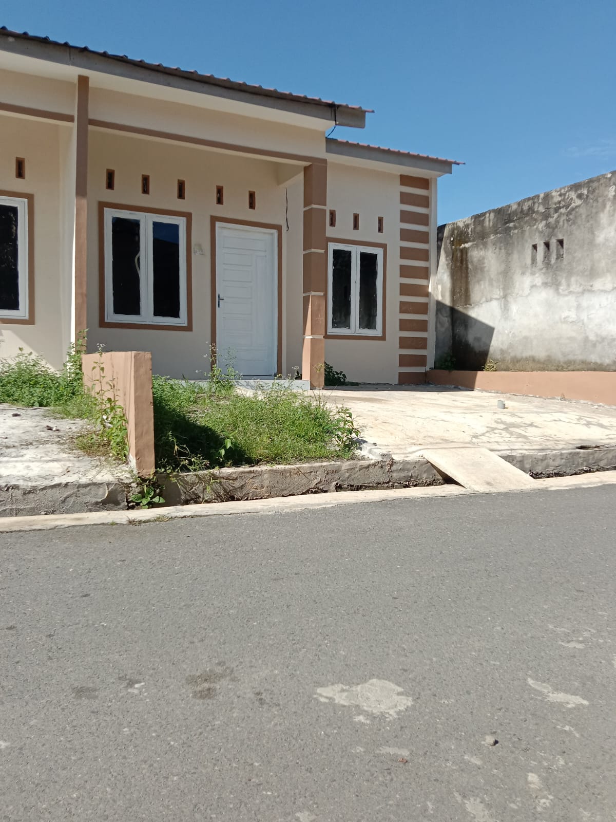 Rumah subsidi dengan kavling luas di sei mencirim