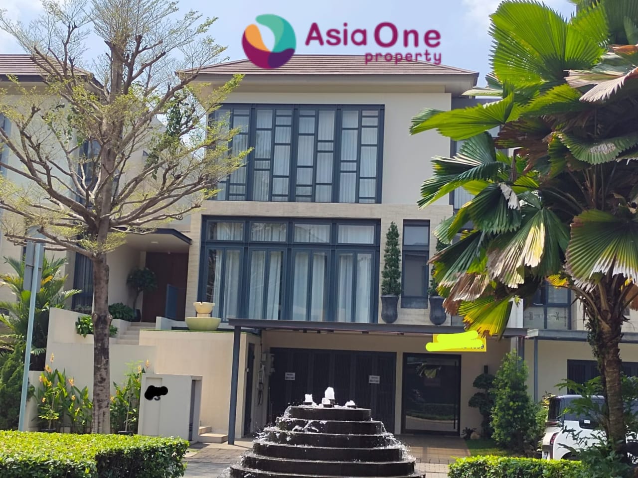 Dijual rumah mewah furnished di Lancewood Navapark BSD City