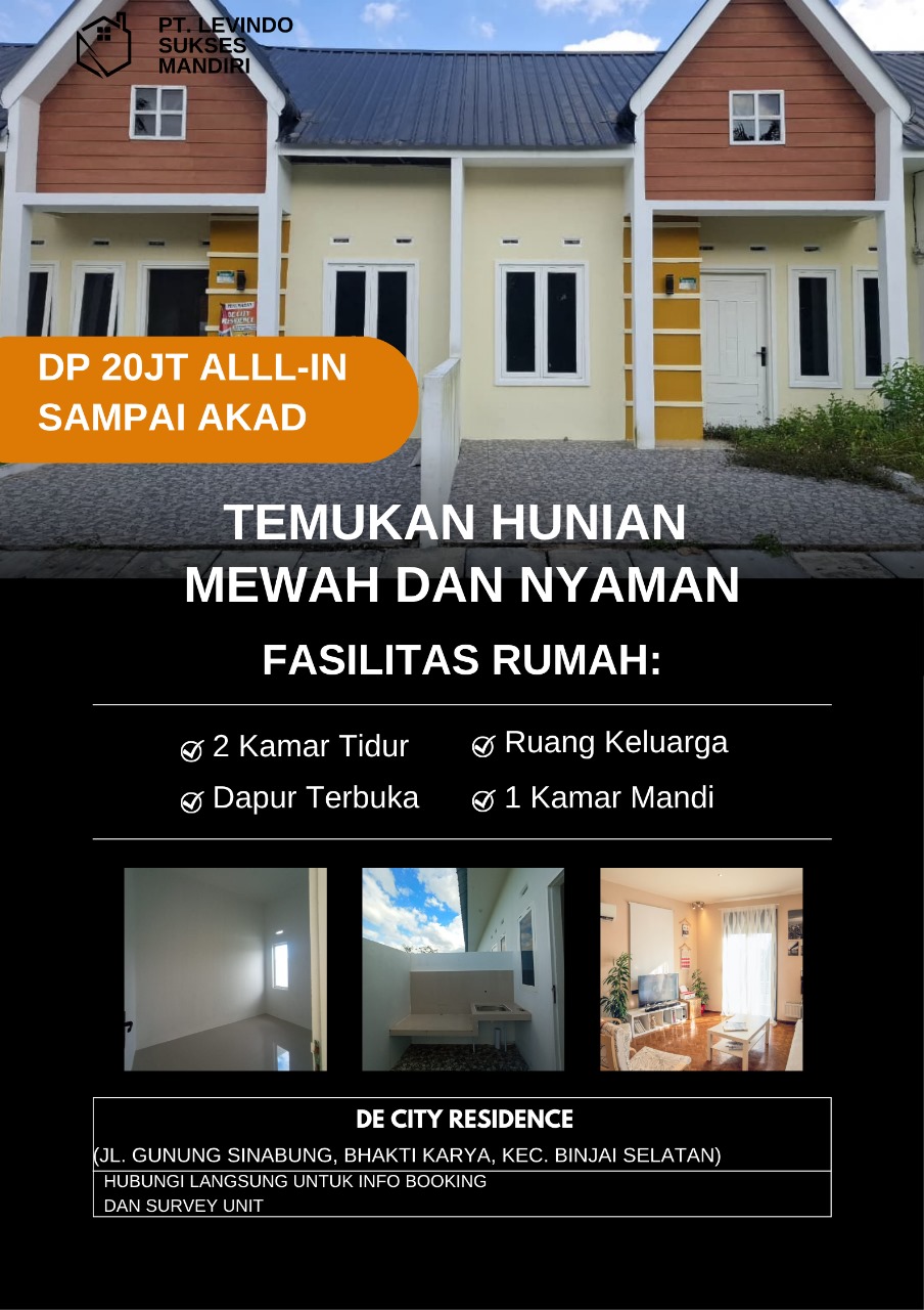 Rumah subsidi terbaik spek komersil di binjai