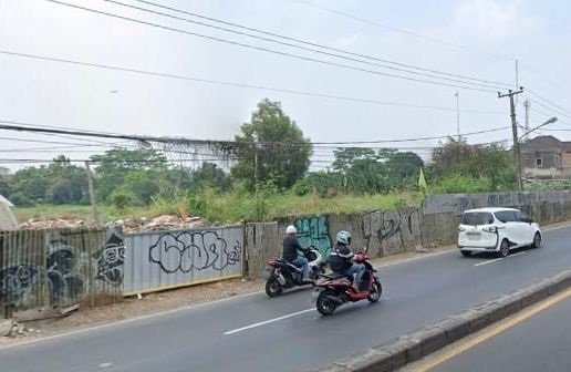 Jual cepat tanah kosong luas di Raya Bojongsari, Bojongbaru