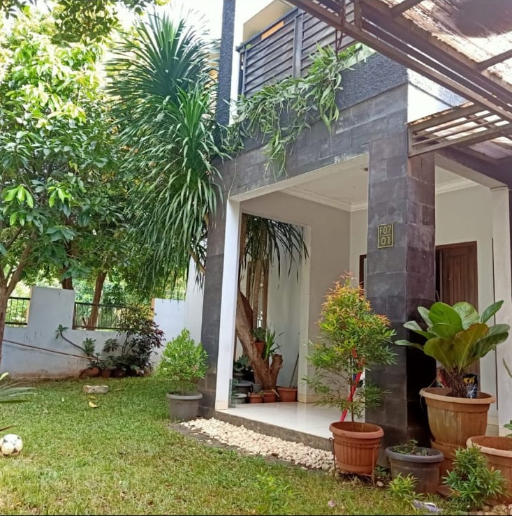 Dijual rumah cluster Vila Dago Pamulang, Benda Baru,