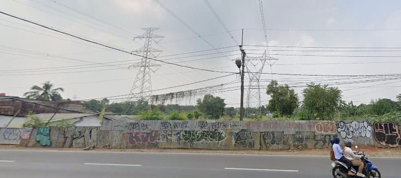 Jual cepat tanah kosong luas di Raya Bojongsari, Bojongbaru