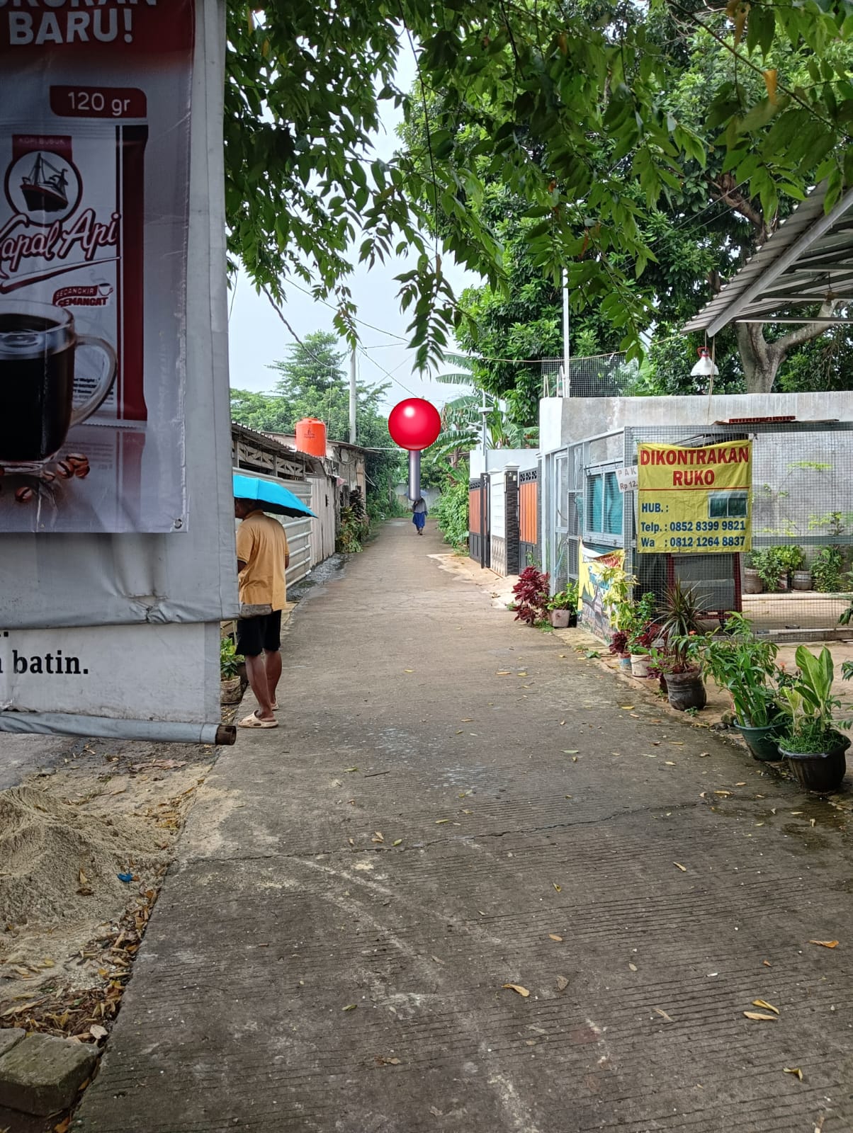 Tanah di Pinggir GDC sebelah toko daging nusantara
