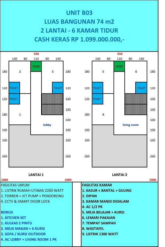 Rumah kost Rukost Serpong dekat Univ Pamulang 2 Tangerang Selata