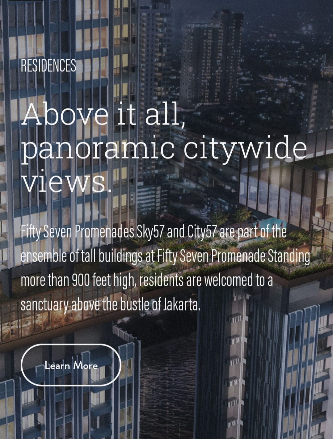 Dijual Apartemen 57 Promenade, MH Thamrin, Jakarta Pusat