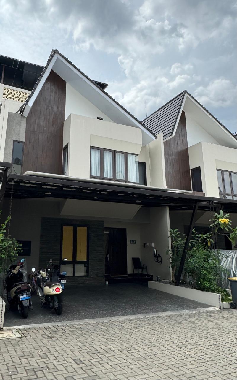 Jual rumah baru modern dan strategis di Lanata Village, Cimanggi