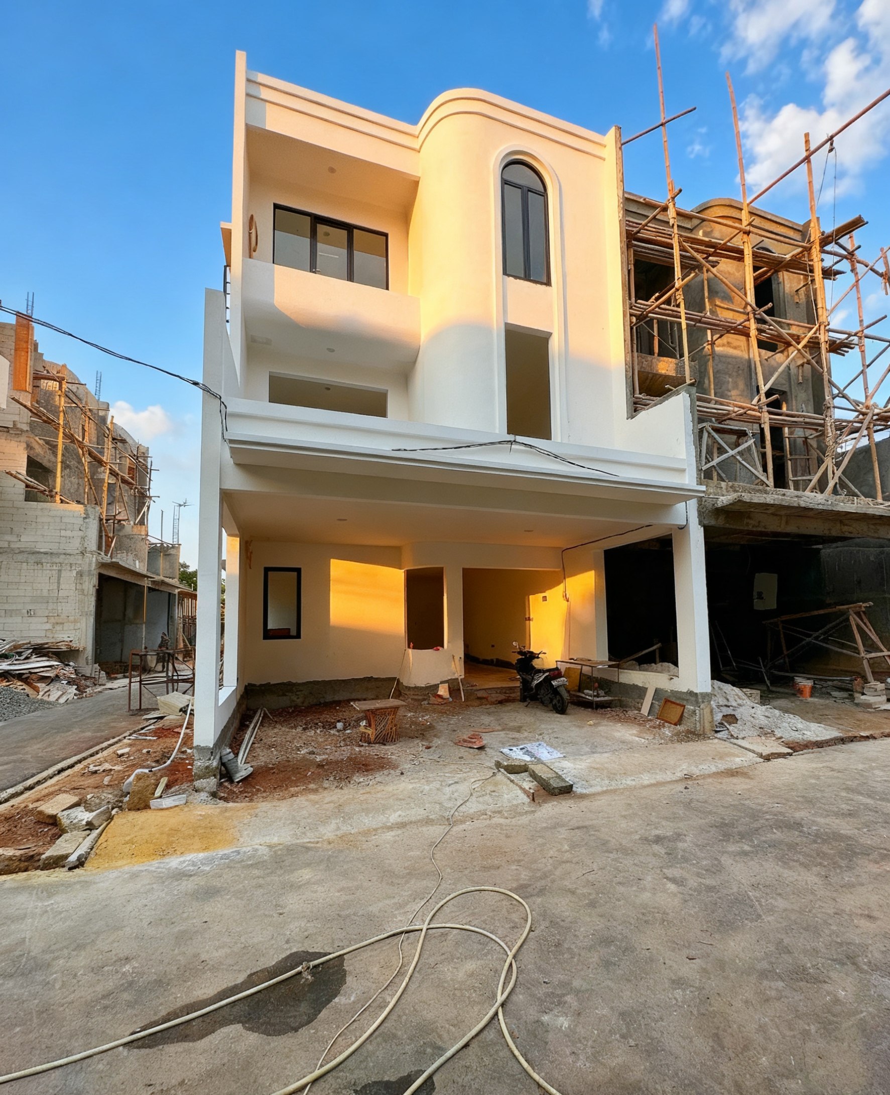 Rumah mewah industrial futuristik Pondok Kelapa Jakarta Timur