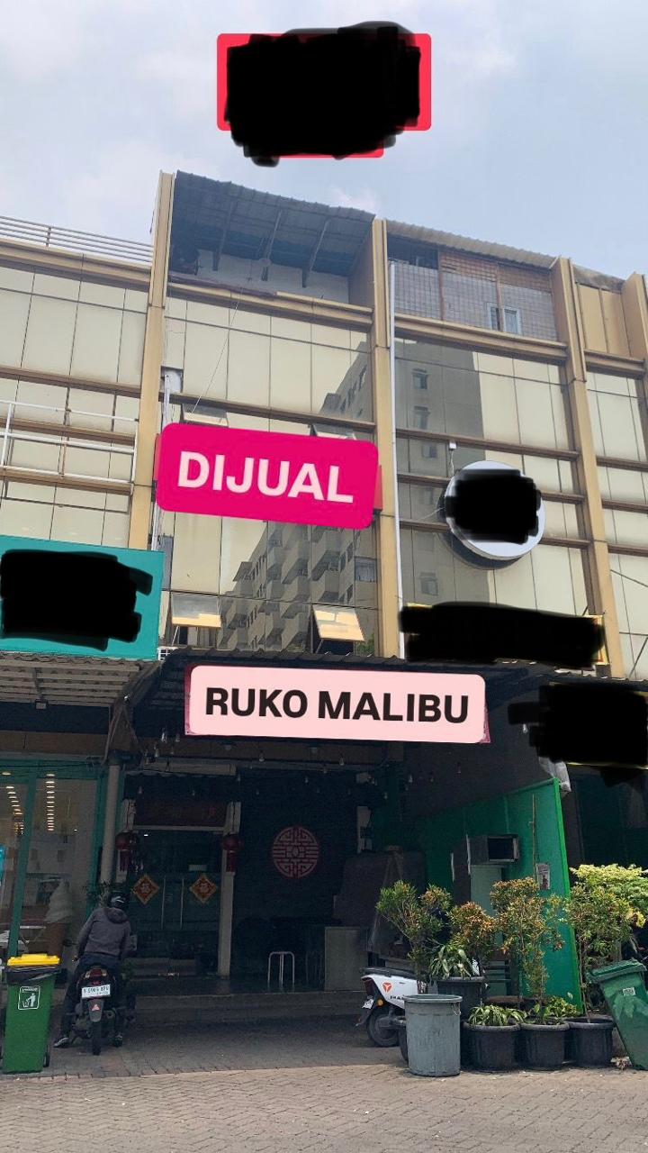 Jual ruko second dengan 4 lantai di Cluster Malibu, Cengkareng