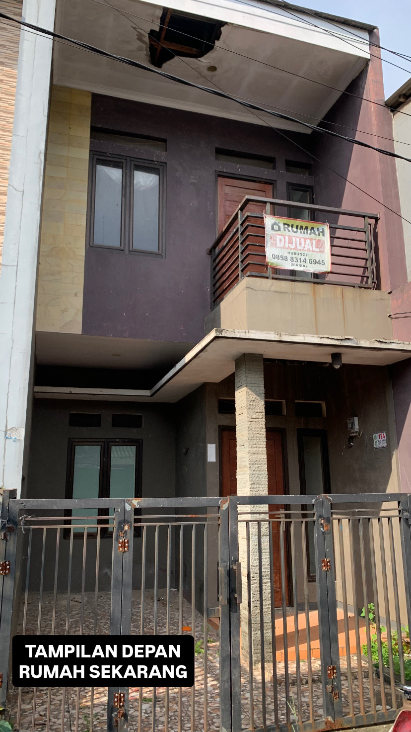 DIJUAL CEPAT‼️ Rumah 2 Lantai Siap Huni – Lokasi Strategis