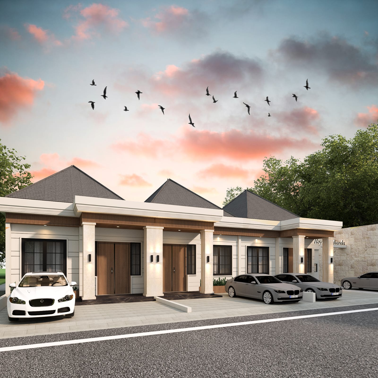 rumah cantk dan mewah dilokasi strategis dekat rs royal prima