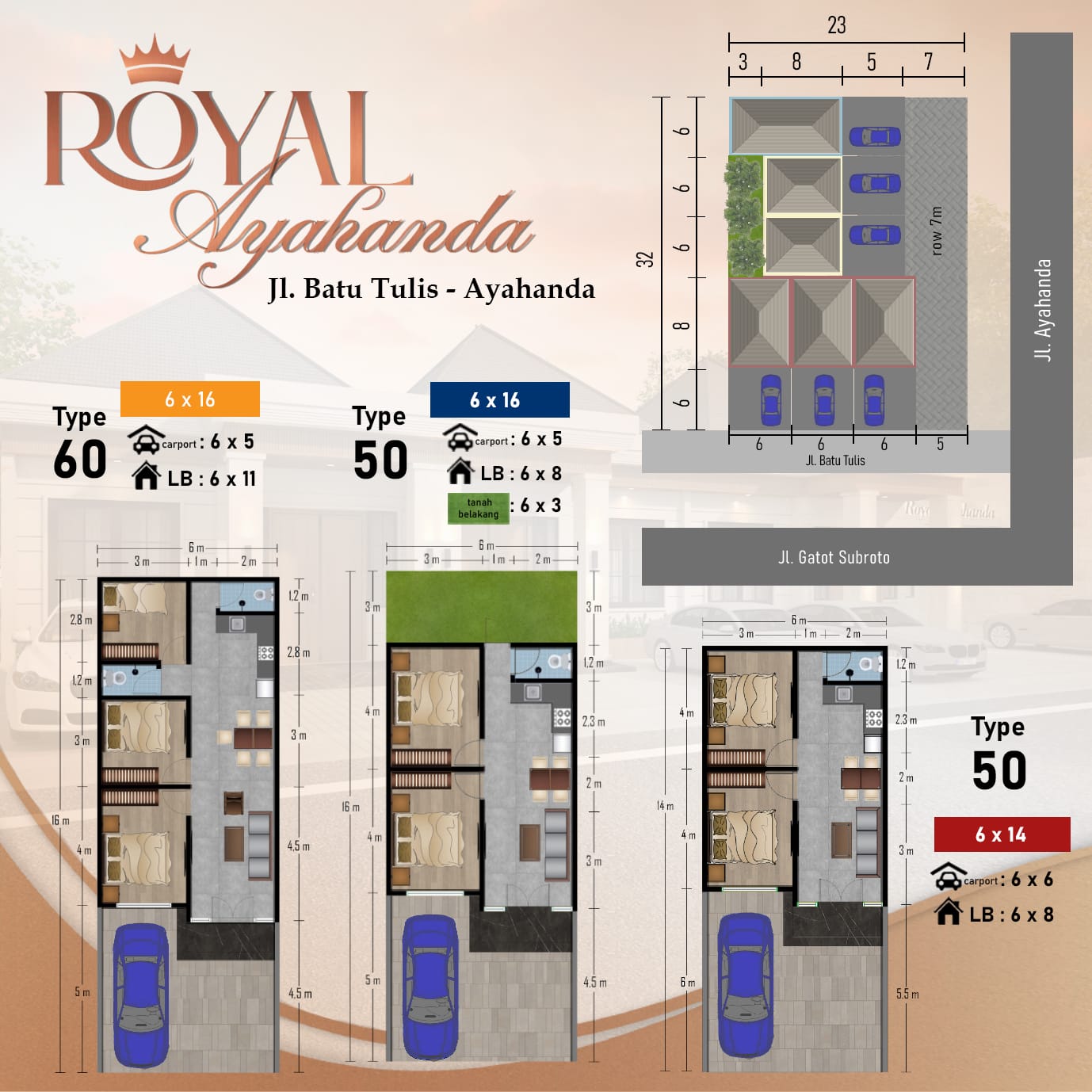 rumah cantk dan mewah dilokasi strategis dekat rs royal prima