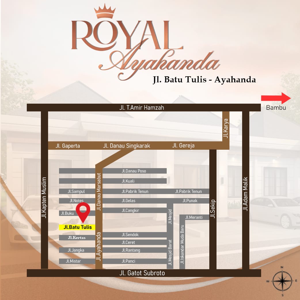 rumah cantk dan mewah dilokasi strategis dekat rs royal prima