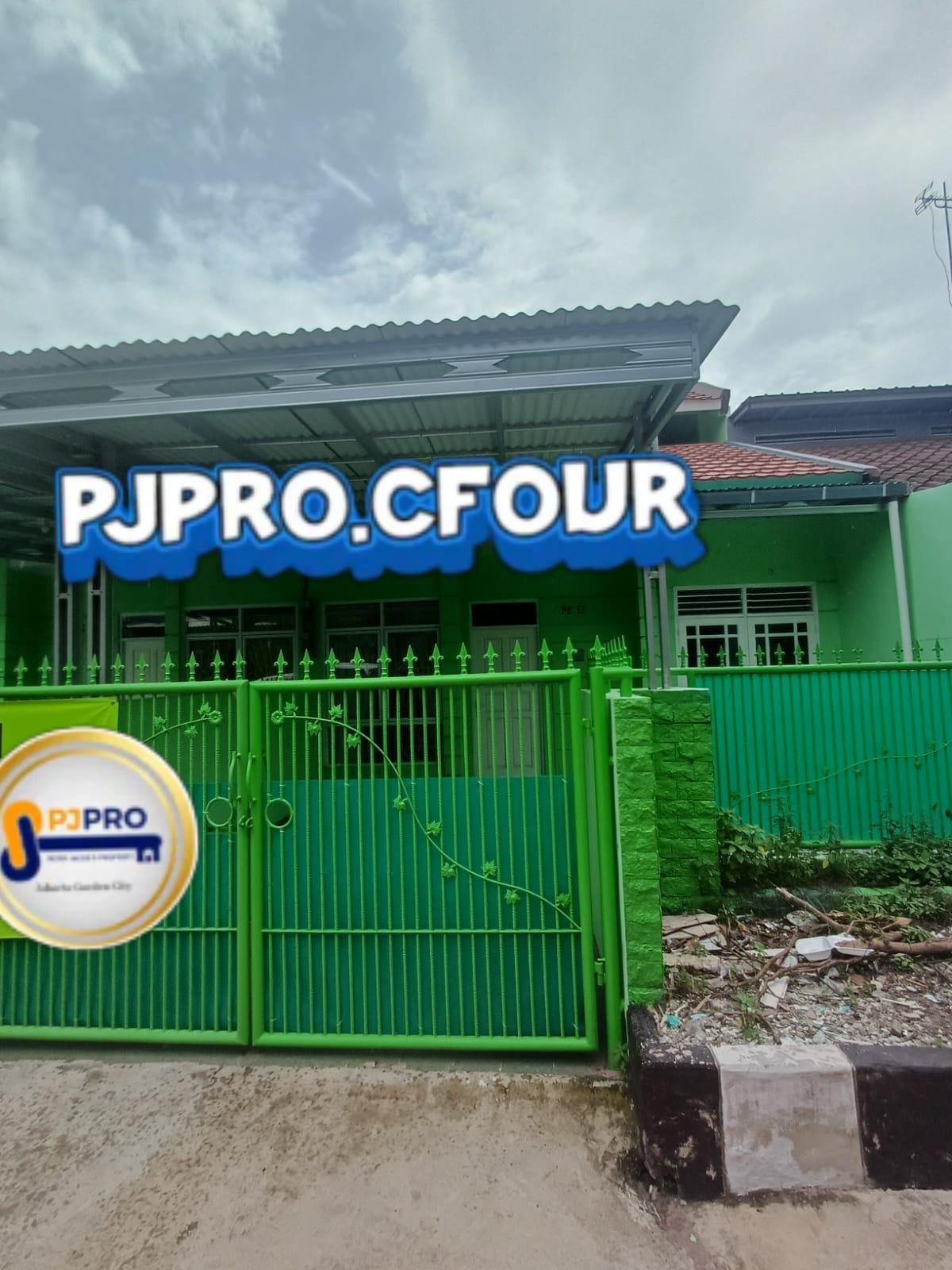 Dijual/Disewa Rumah Bebas Banjir di Jalan Alamanda Harapan Indah