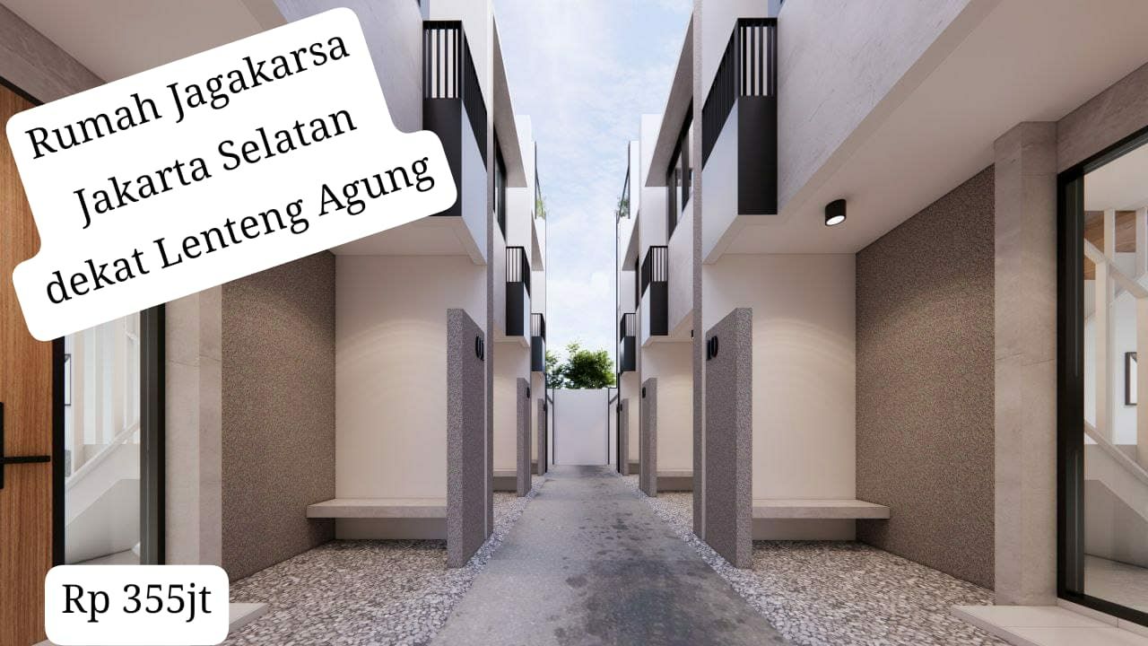 Rumah murah Jagakarsa Jakarta Selatan dekat Lenteng Agung