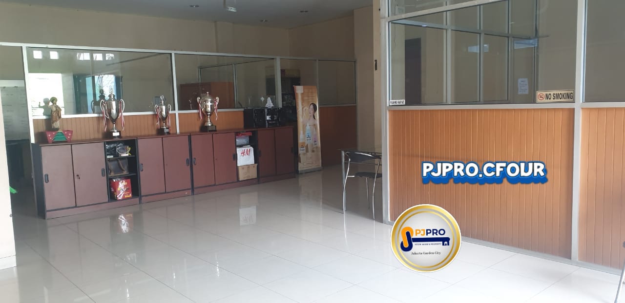Dijual Rumah Kantor Gudang Pabrik 4 Lantai SHM di Harapan Indah