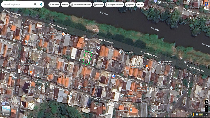 Dijual Tanah Lokasi Jagir Strategis Aman, Tetangga Baik, Mengunt