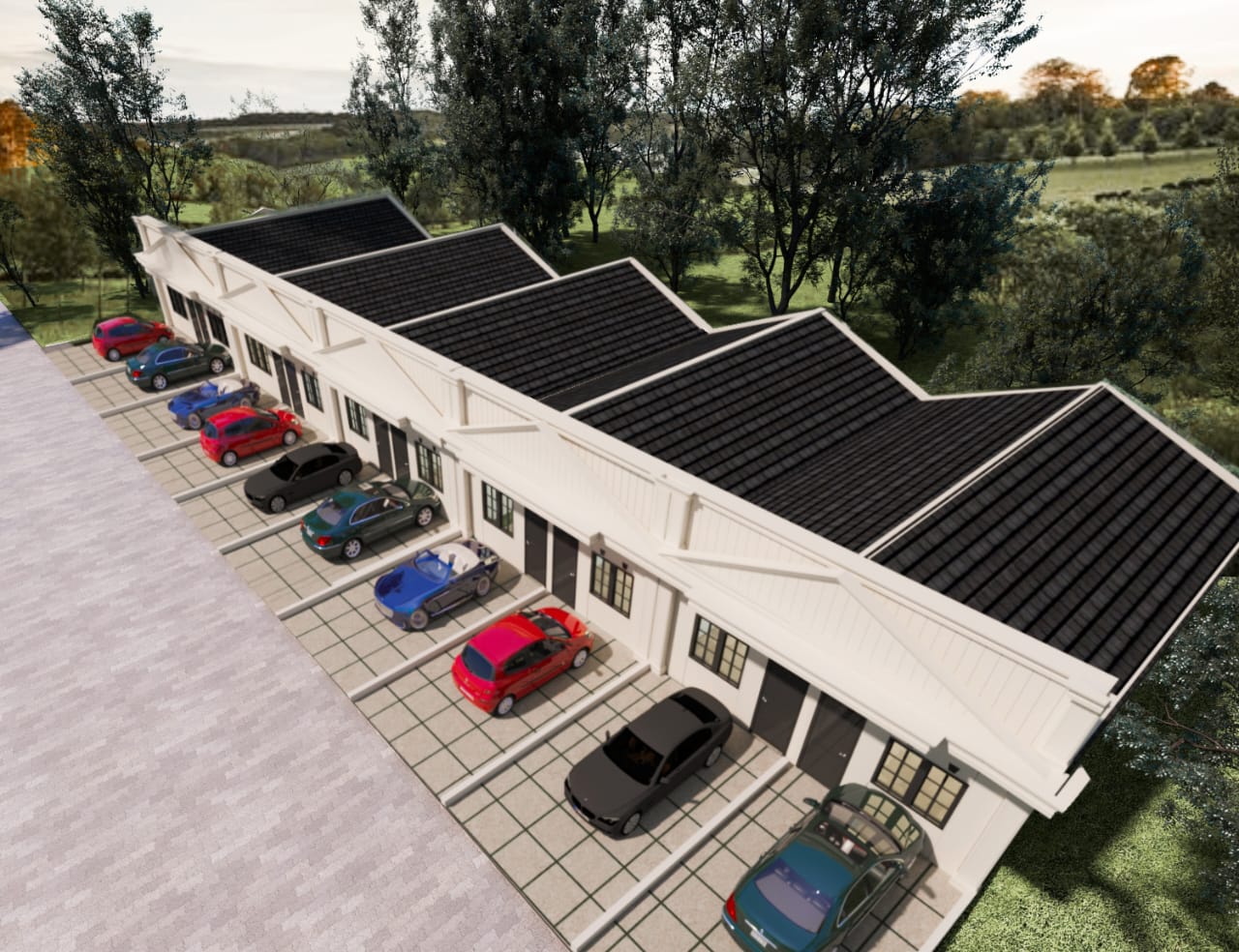 Hunian baru dekat ke UNIMED dikawasan krakatau