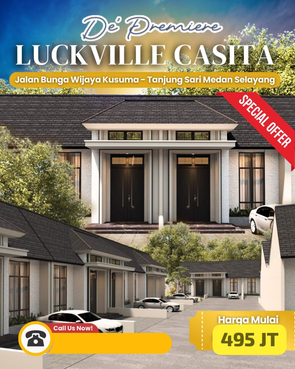 Hunian mewah dikawasan Setiabudi dekat kekampus usu