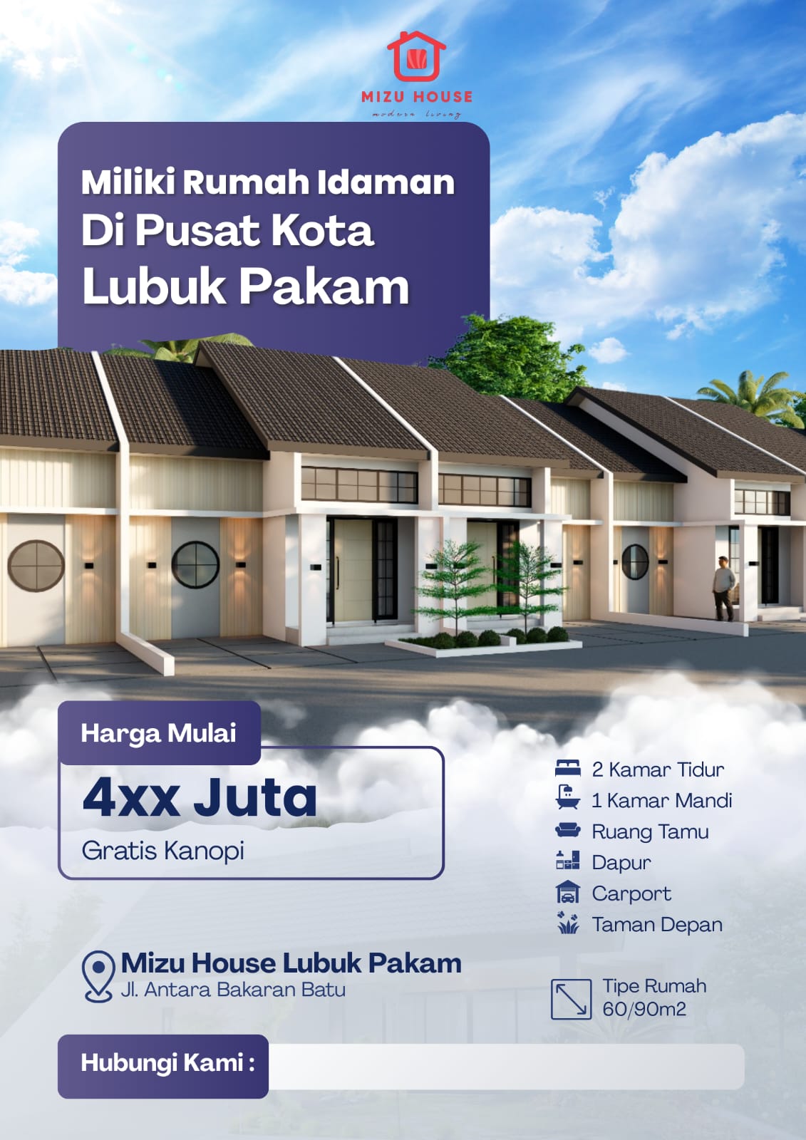 Perumahan baru dilubuk pakam kualitas mewah