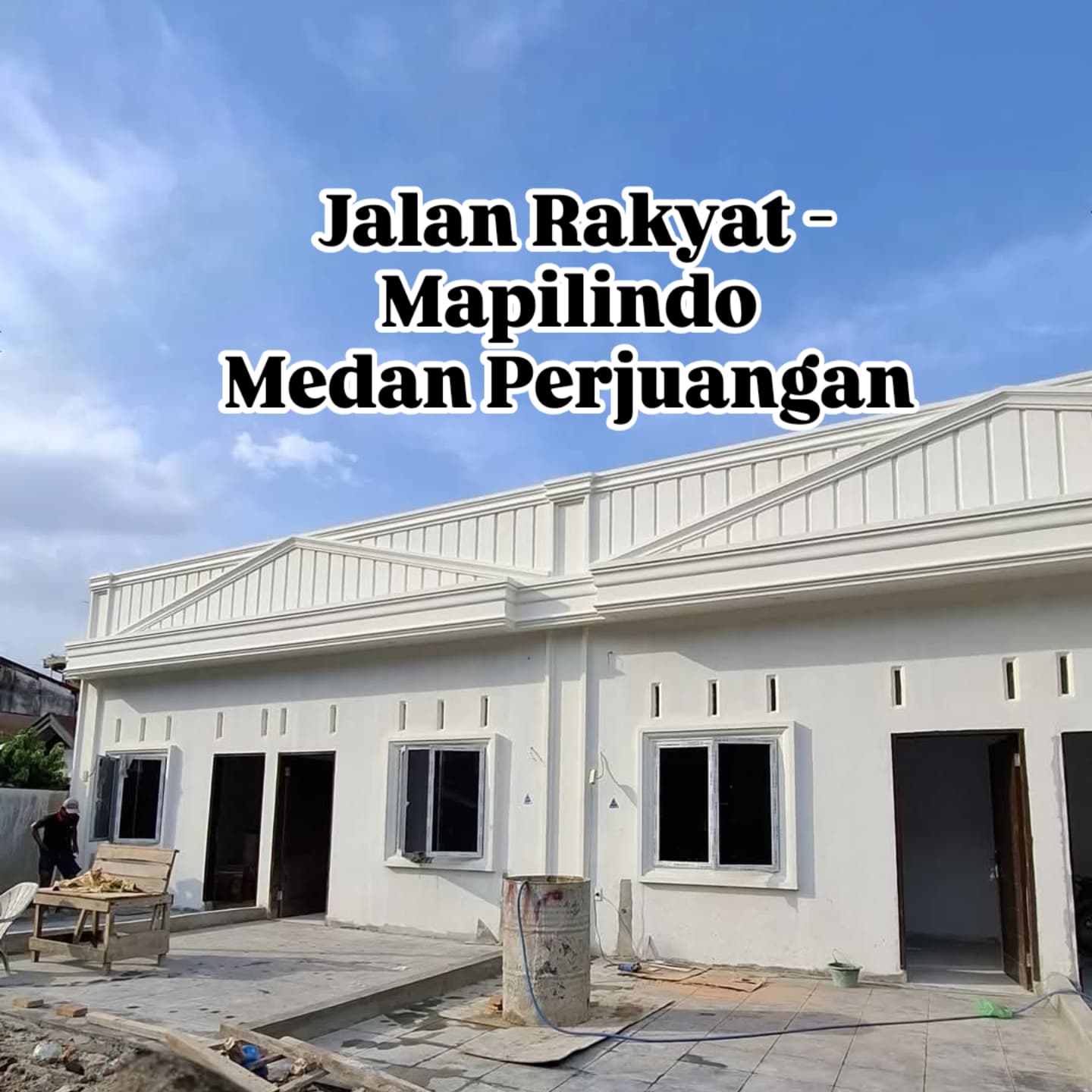 Hunian baru dekat ke UNIMED dikawasan krakatau