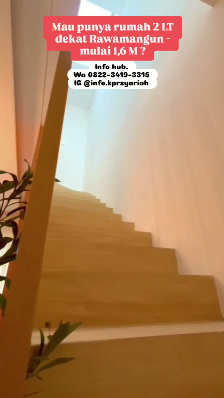 Mau punya rumah 2LT dekat Rawamangun Jakarta Timur mulai 1,6 M