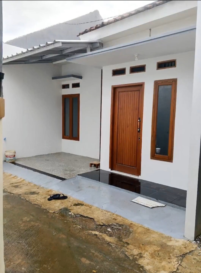 Rumah baru murah mezzaine akses motor di Pondok Rajeg