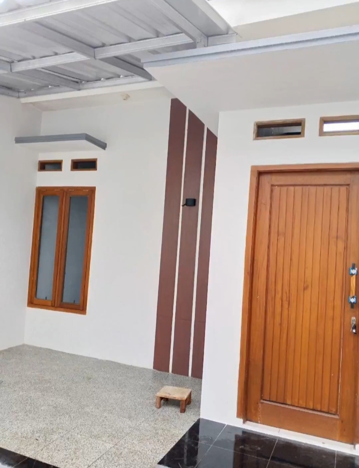 Rumah baru murah mezzaine akses motor di Pondok Rajeg