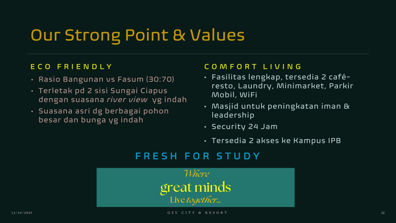 Rumah kost premium cuma 5 menit gerbang IPB Dramaga Bogor