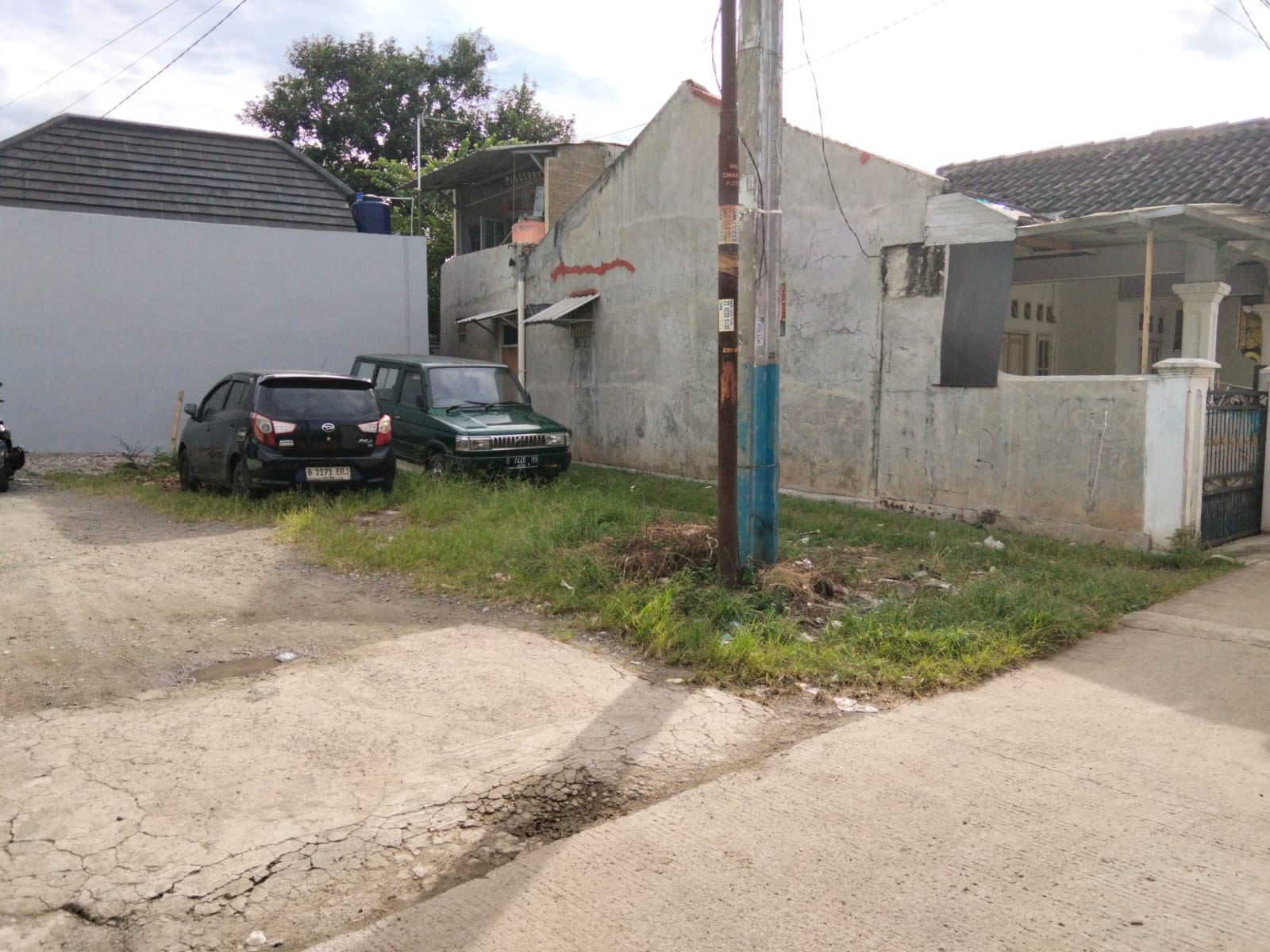 Tanah kecil 60 m2 dalam Cluster di Sukatani Tapos Depok