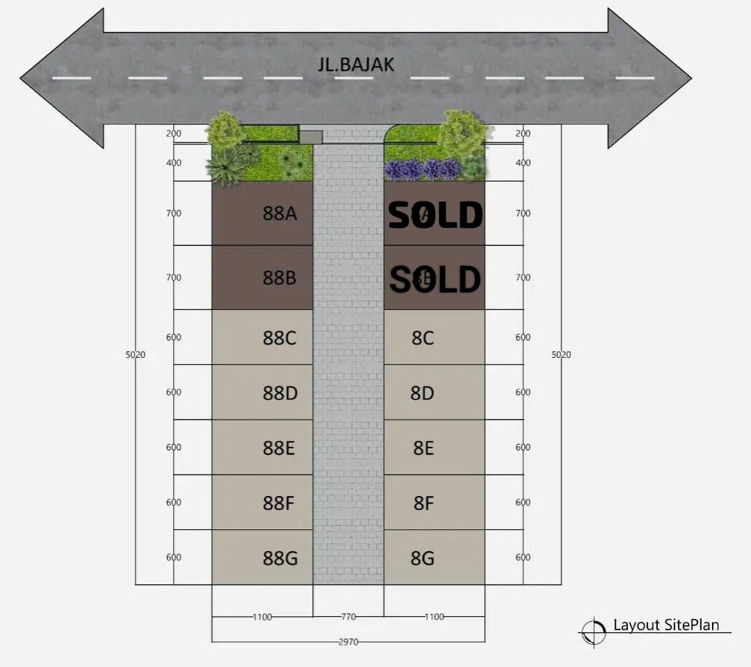 rumah 2 lantai dengan kavling luas kualitas mewah di sm raja