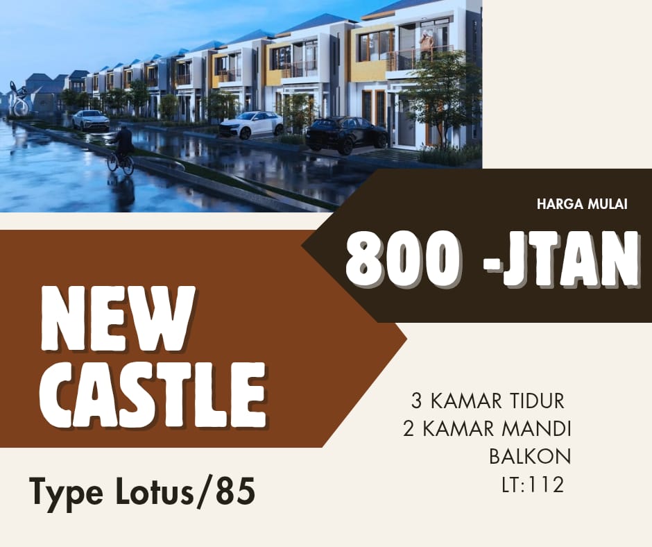 perumahan baru 2 lantaidekat kekampus usu harga promo