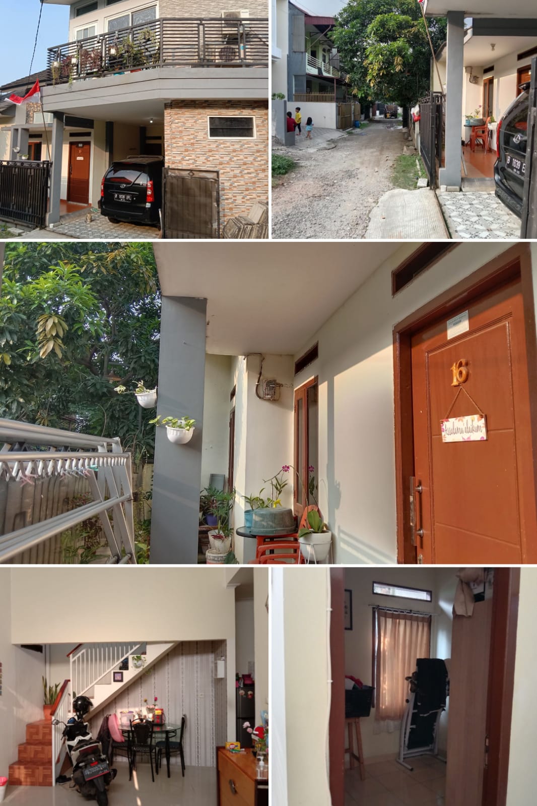 Rumah huk kav pertanian dekat Kampus JGU Depok