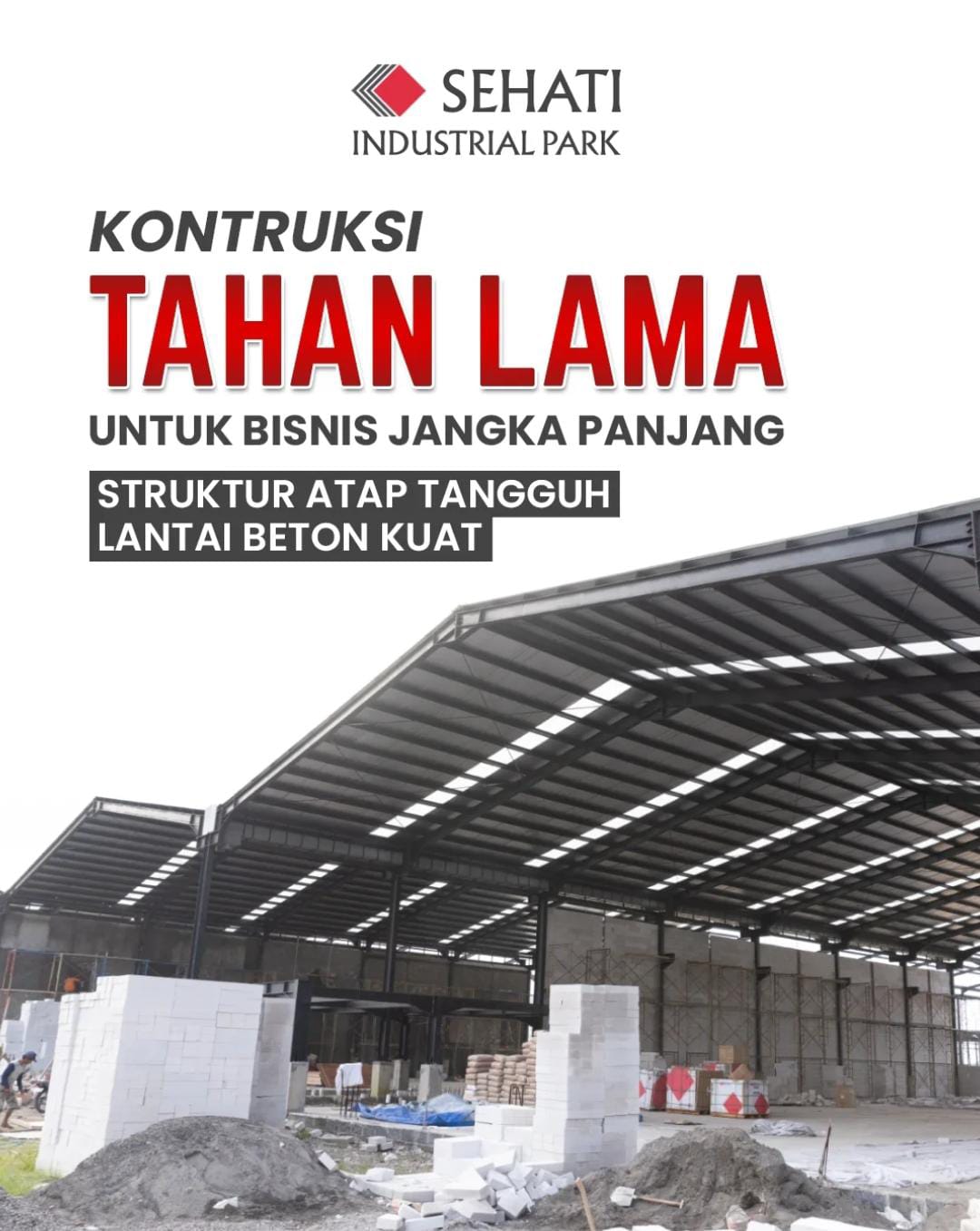 Dijual Gudang Sehati Industrial Park di Jl.Raya Pilang, Ketimang