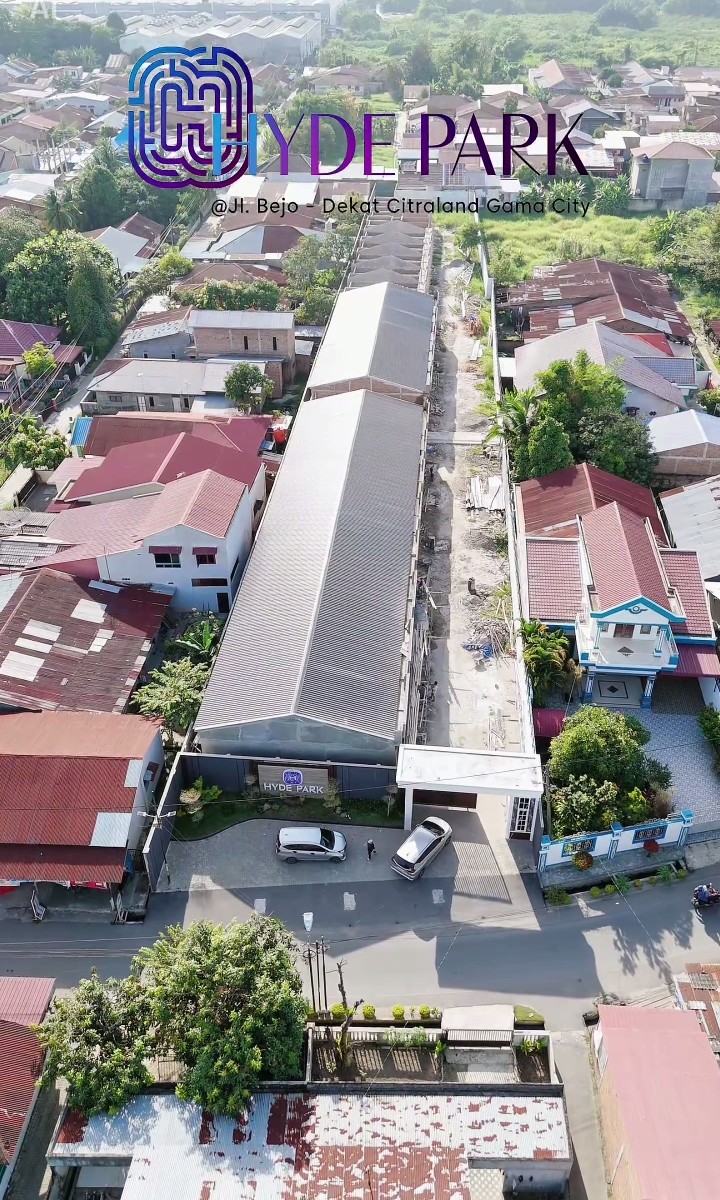 Jual Rumah komplek Hyde Park 1 tingkat siap huni murah