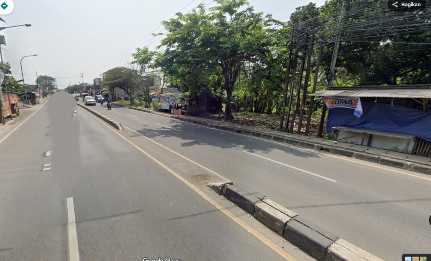 Jual tanah komersil 1.1 hektaran dibawah Njop