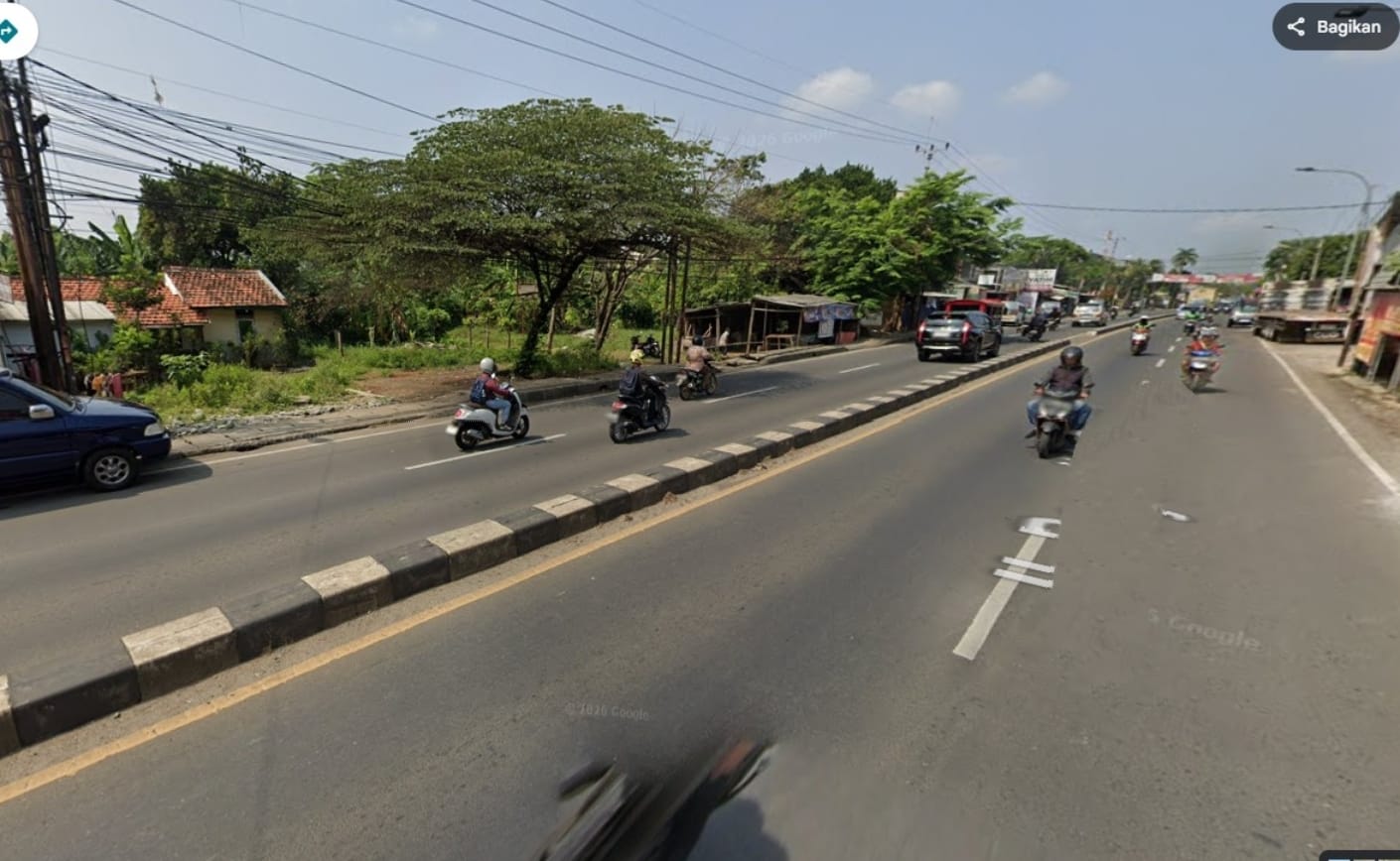 Jual tanah komersil 1.1 hektaran dibawah Njop