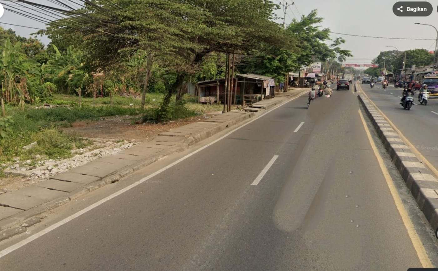 Jual tanah komersil 1.1 hektaran dibawah Njop