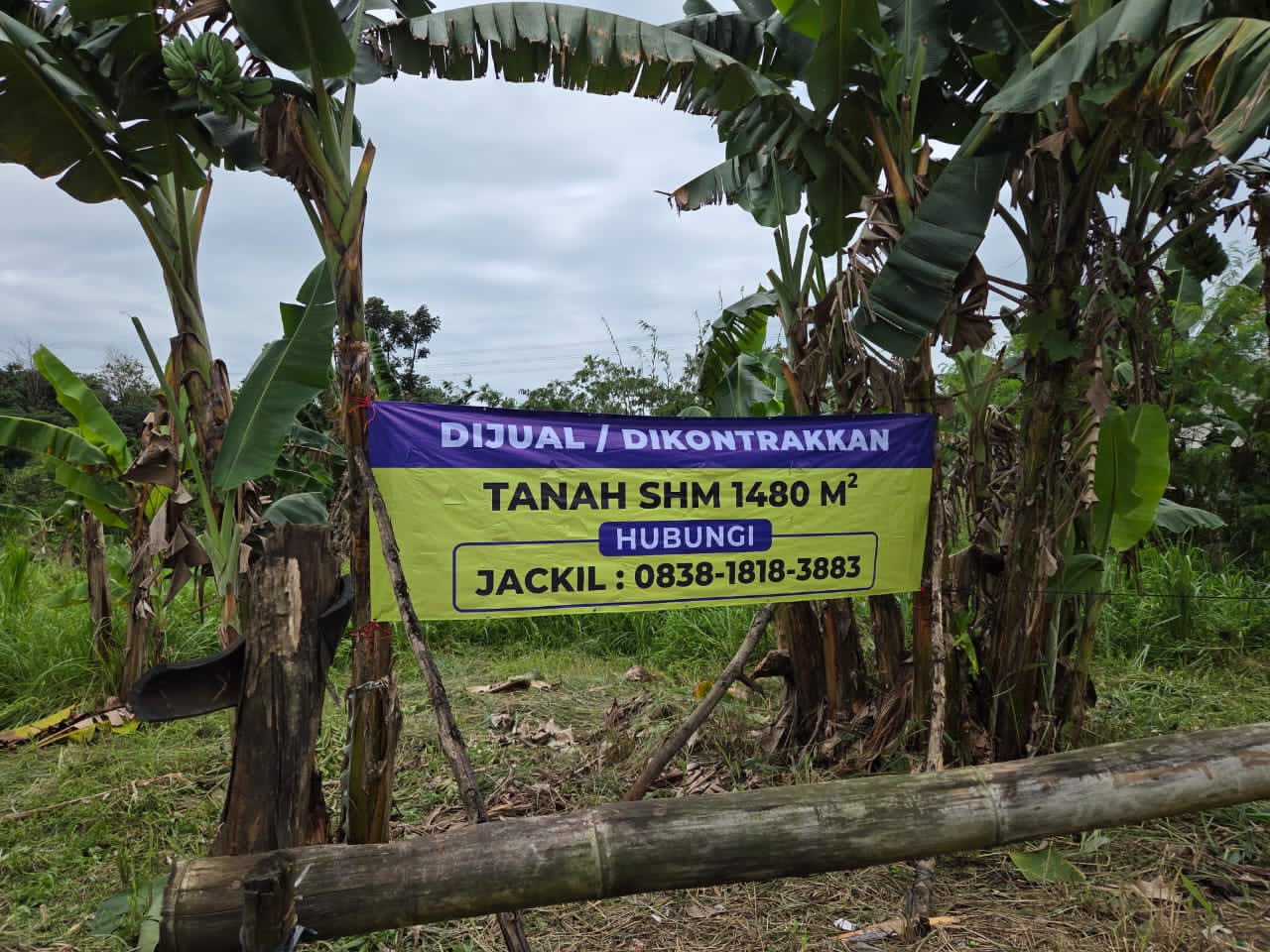 Jual Cepat Tanah di Raya Puspitek