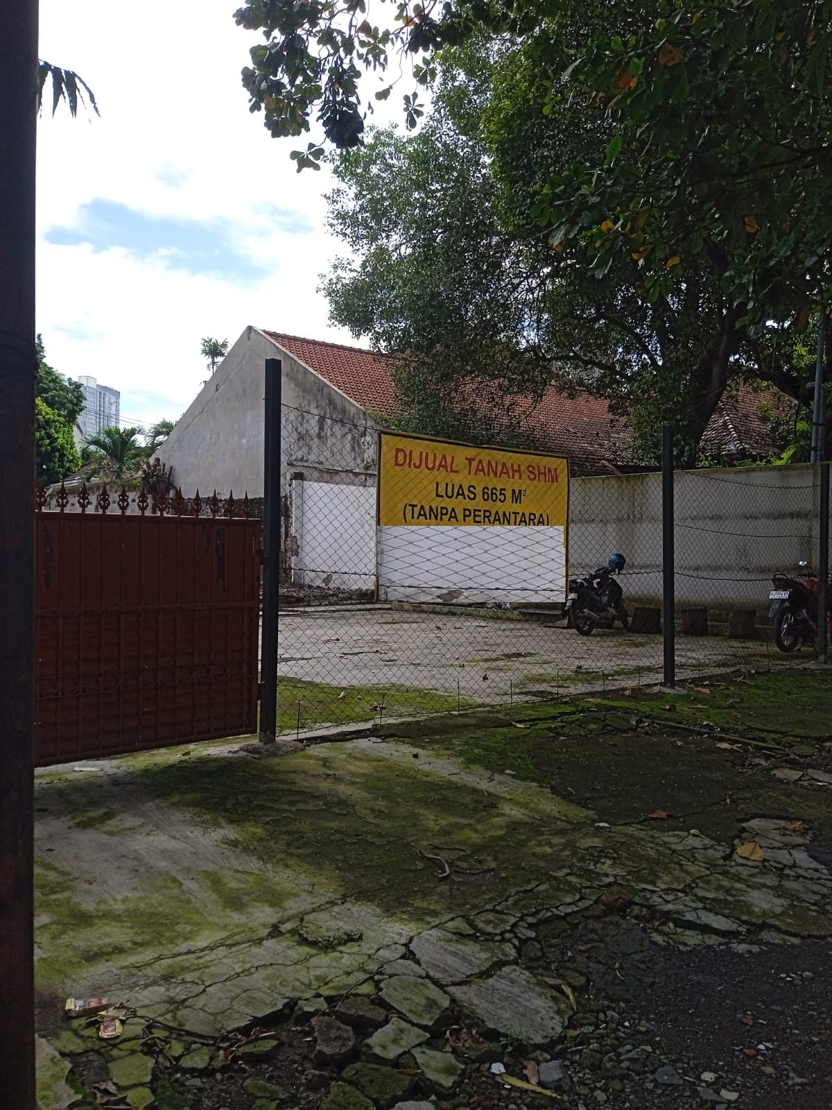 tanah dijual jalan juwono surabaya