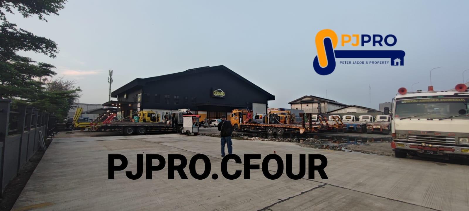 Dijual Gudang Siaphuni di Jalan Raya Bekasi Cakung Barat Jakarta