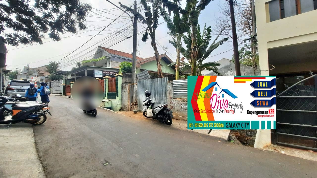 TANAH KEBUN / BEKAS KANTOR MARKETING DI DEPAN PASAR JATI ASIH