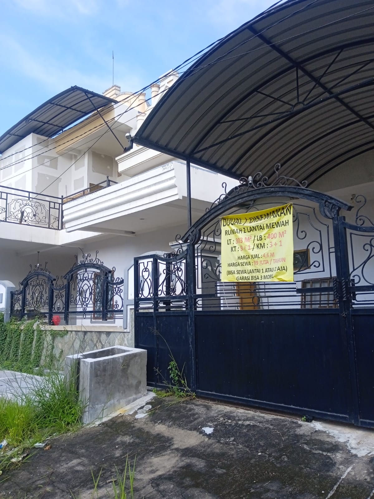 rumah disewakan bendul merisi utara surabaya
