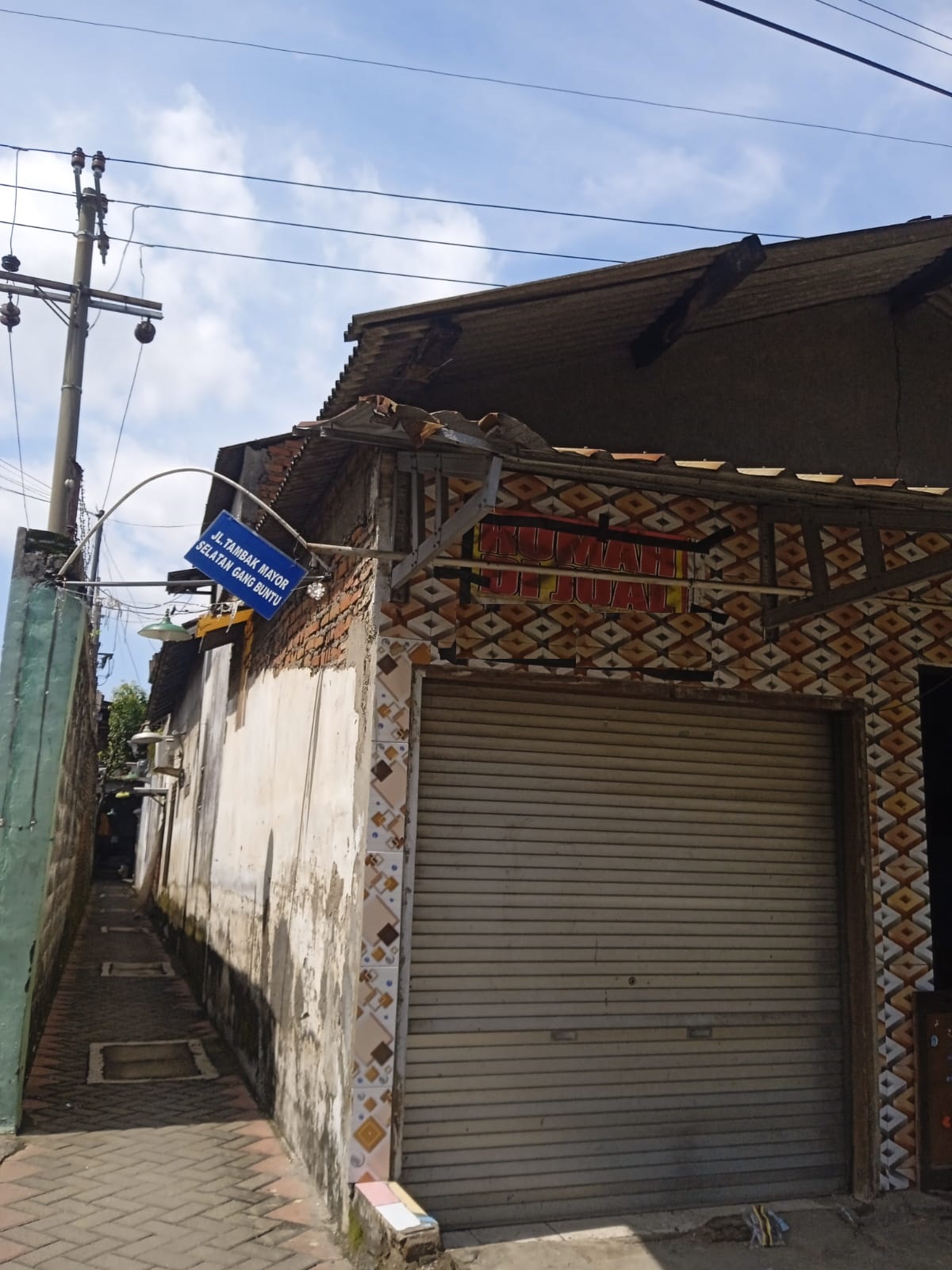 rumah dijual tambak mayor selatan surabaya