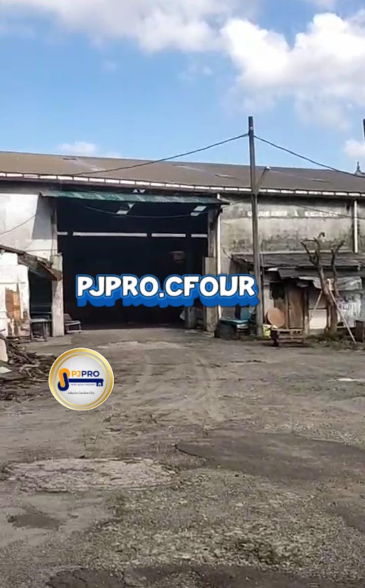 Disewakan/Dijual Lahan Gudang Siap Pakai di Jalan Tipar Cakung