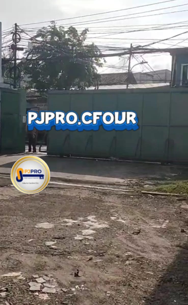 Disewakan/Dijual Lahan Gudang Siap Pakai di Jalan Tipar Cakung