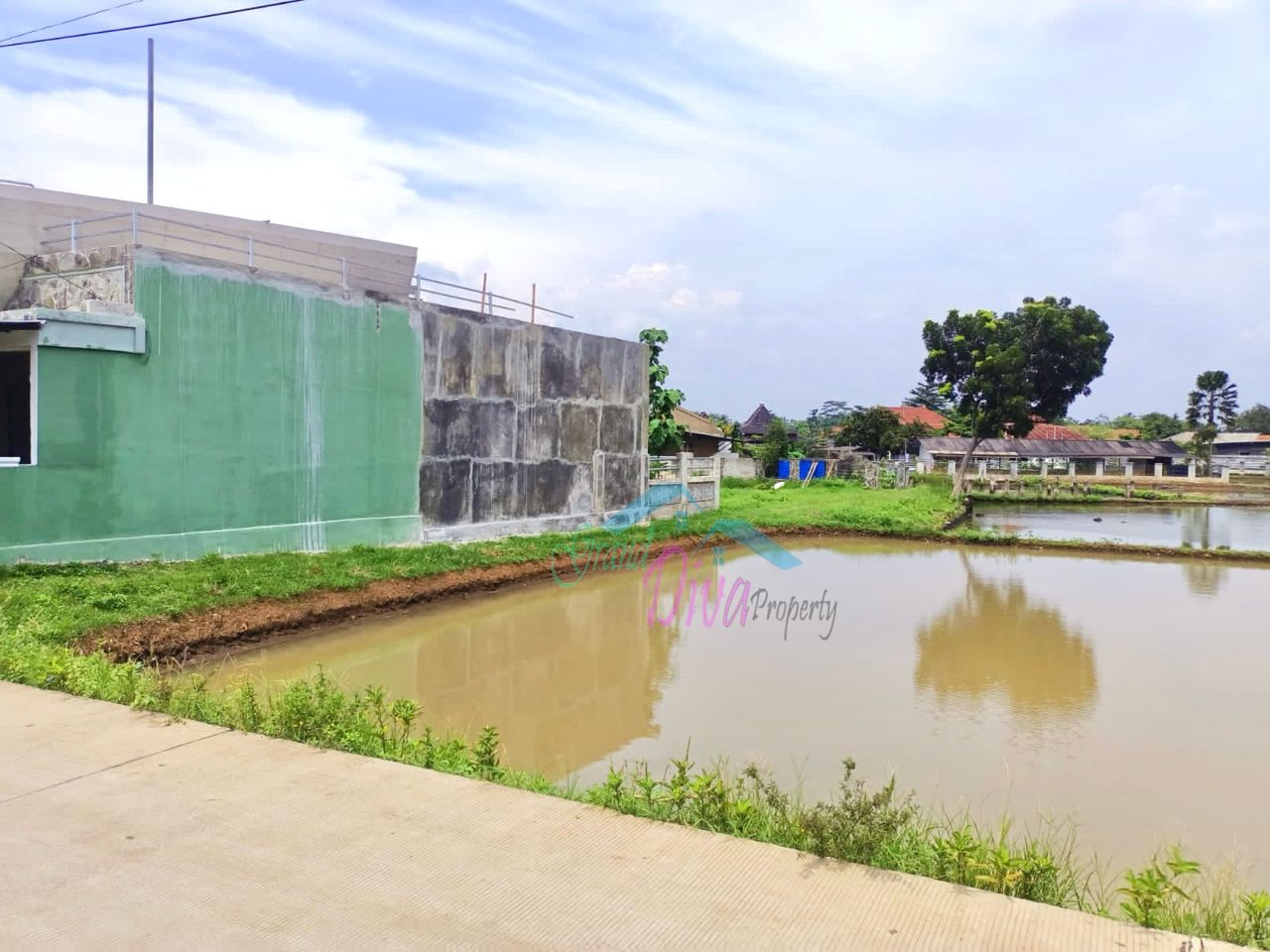JUAL MURAH TANAH EMPANG PINGGIR JALAN Kp.BABAKAN SABRANG CISEENG